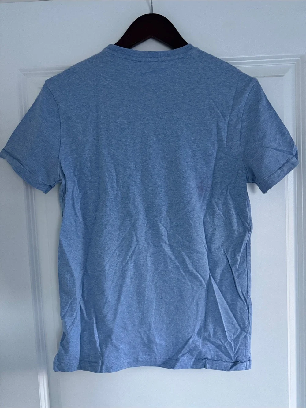 GU Polo Ralph Lauren Blue Logo Short Sleeve Shirt S